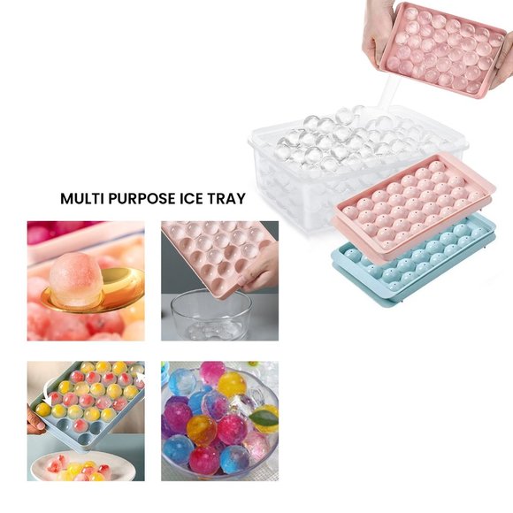 2-Pack: Ice Ball Maker Round Ice Cube Tray Mold - Picture 7 of 7